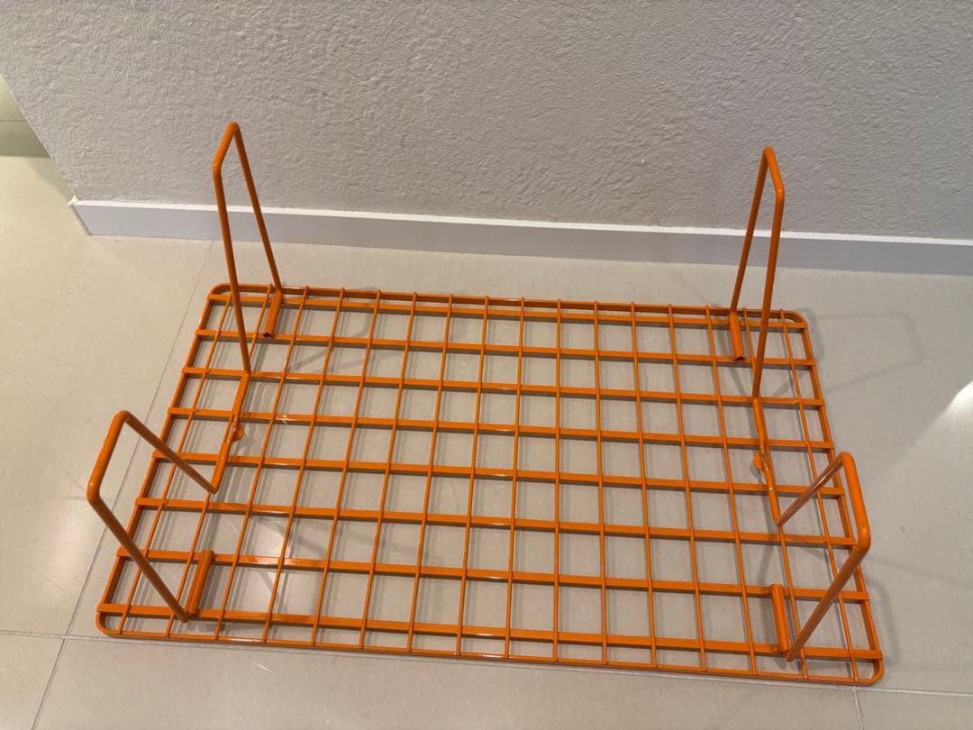 Orange×ユニフレーム フィールドラックテーブル 3個セット バッグ付