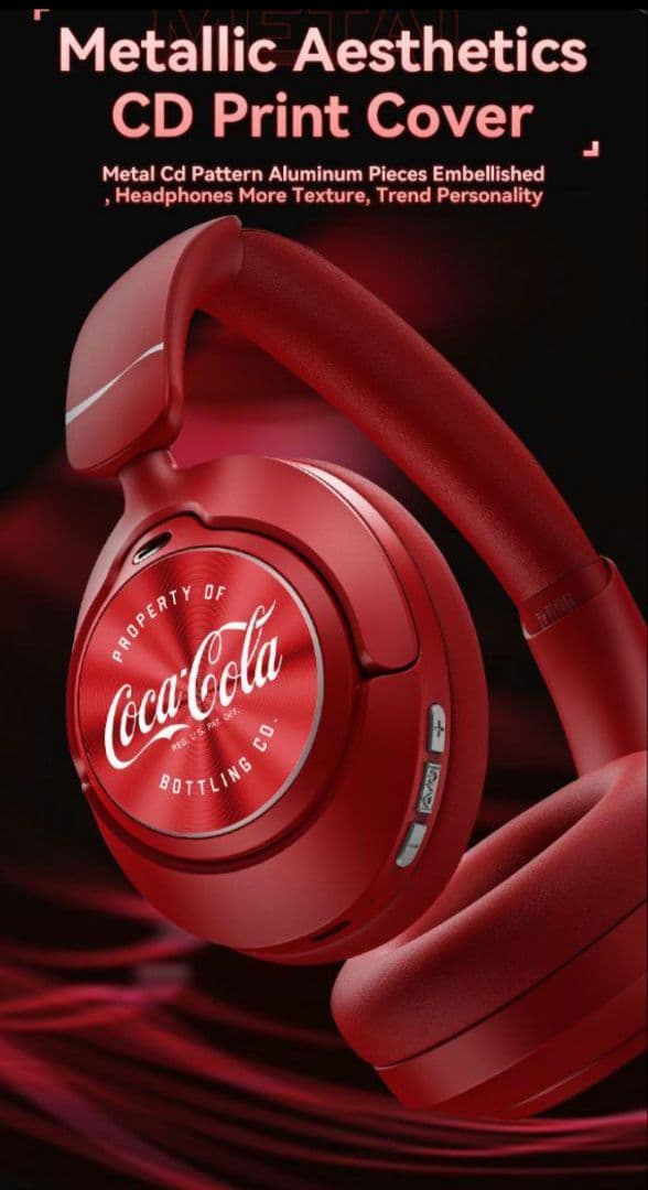 Coca-Cola コカ・コーラ ワイヤレスヘッドセット