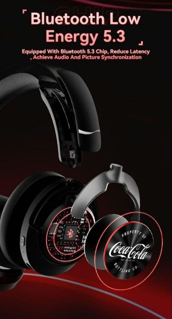 Coca-Cola コカ・コーラ ワイヤレスヘッドセット