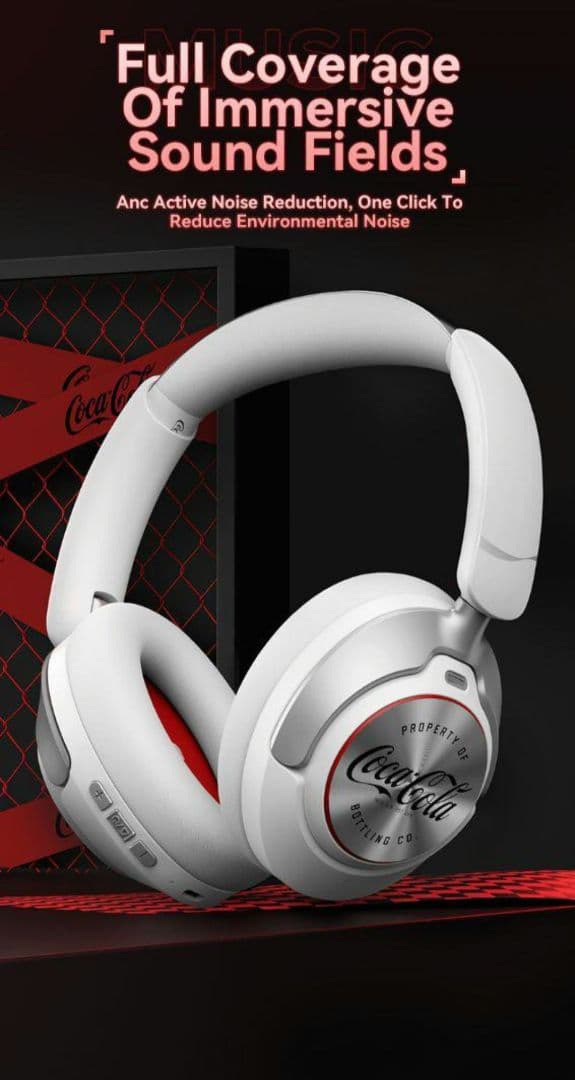 Coca-Cola コカ・コーラ ワイヤレスヘッドセット