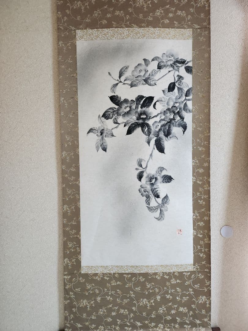 水墨画の掛け軸です。