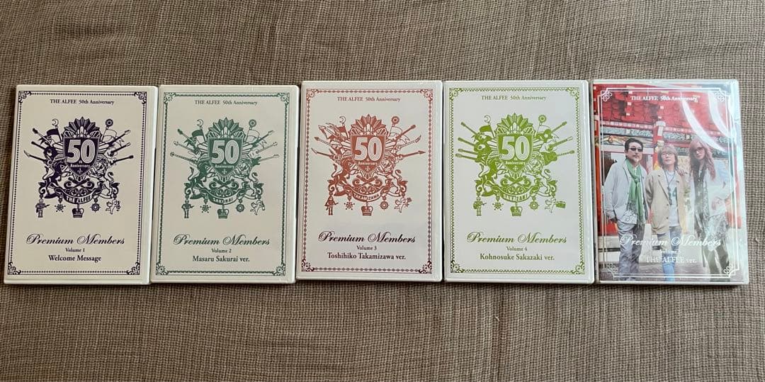 THE ALFEE 50周年プレミアムDVDセット