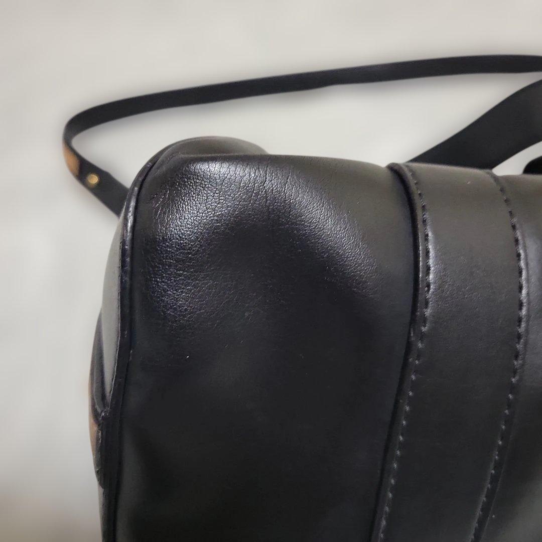 Chloe 黒 レザー ショルダーバッグ