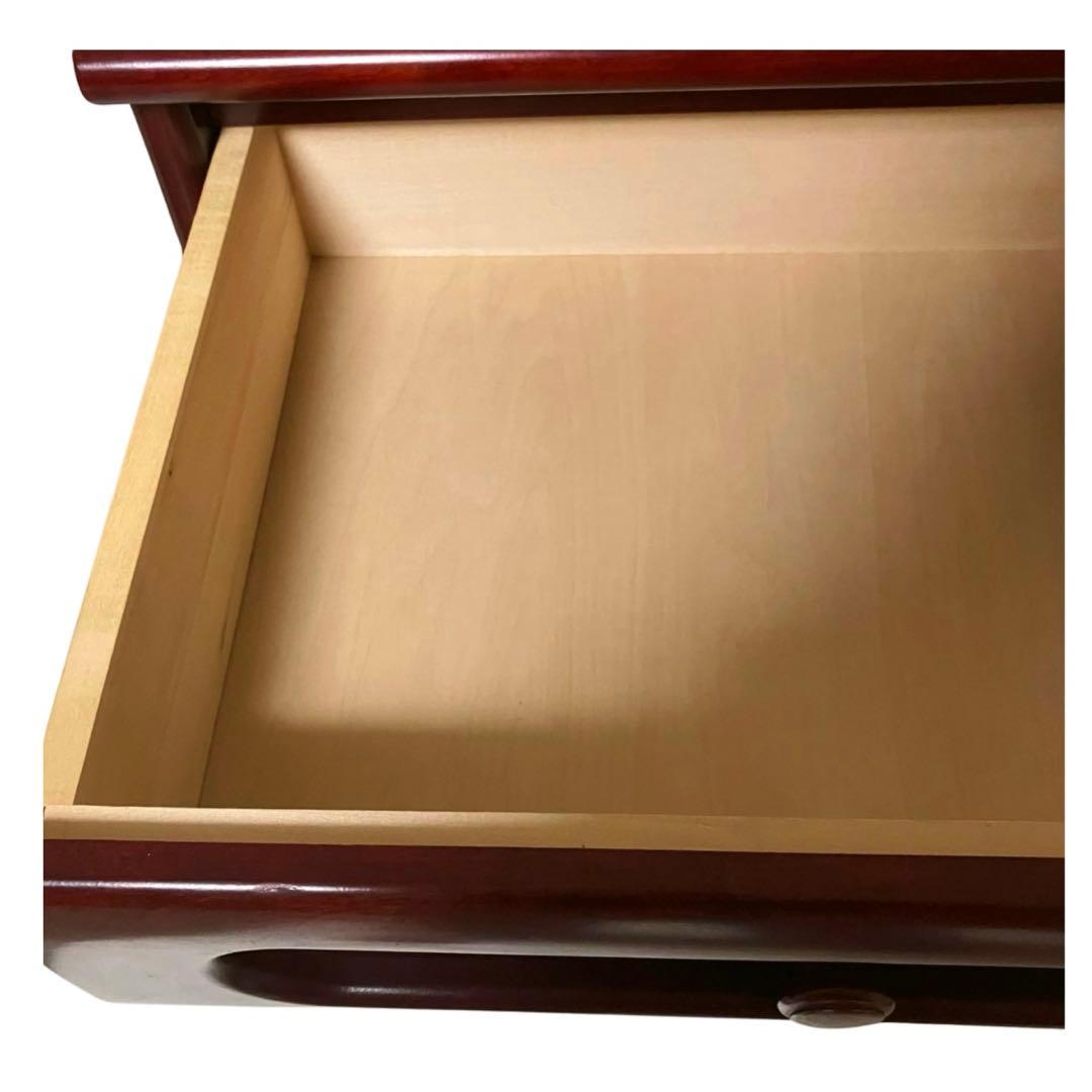 カリモク ガラス キャビネット サイドボード 電話台 花台 飾り棚