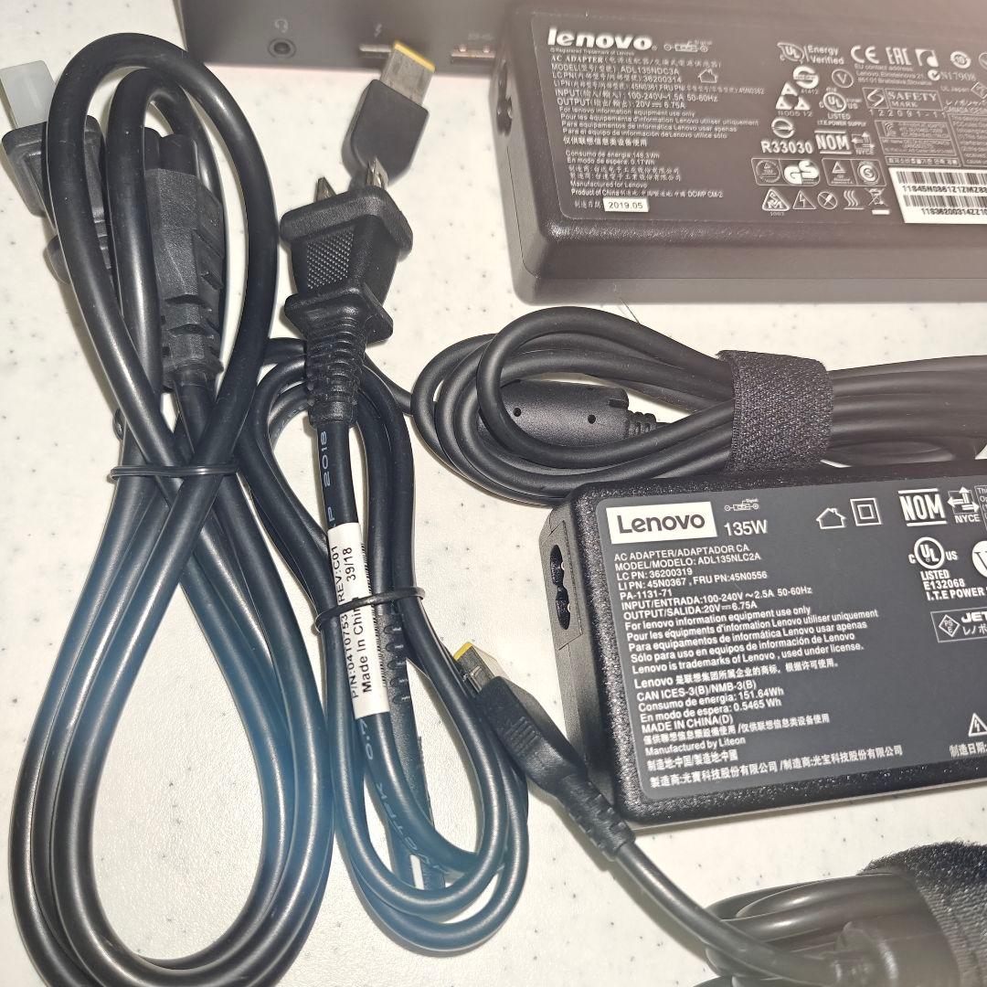 Lenovo ThinkPad Thunderbolt 3 Dock AC2種