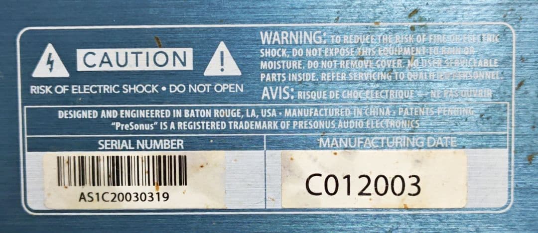 配信機器・PA機器・レコーディング機器 PreSonus AudioBOX iTwo M7