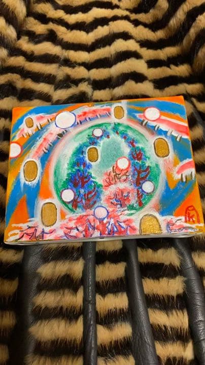 【アクリル画】商品名 小判伝説15 地球からのメッセージ　新品