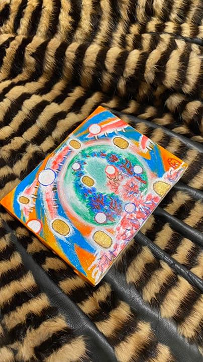 【アクリル画】商品名 小判伝説15 地球からのメッセージ　新品