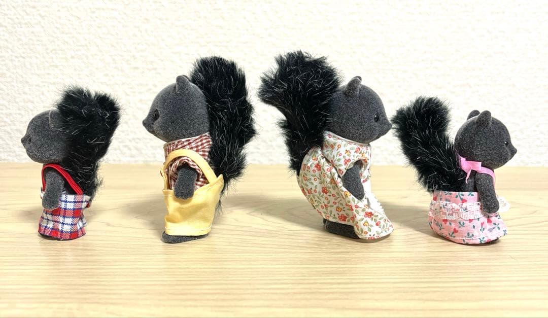 シルバニアファミリー⭐️スカンクファミリー　赤ちゃん