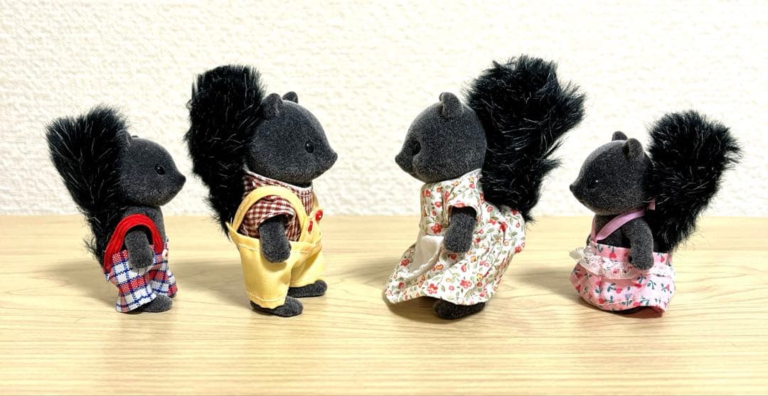 シルバニアファミリー⭐️スカンクファミリー　赤ちゃん