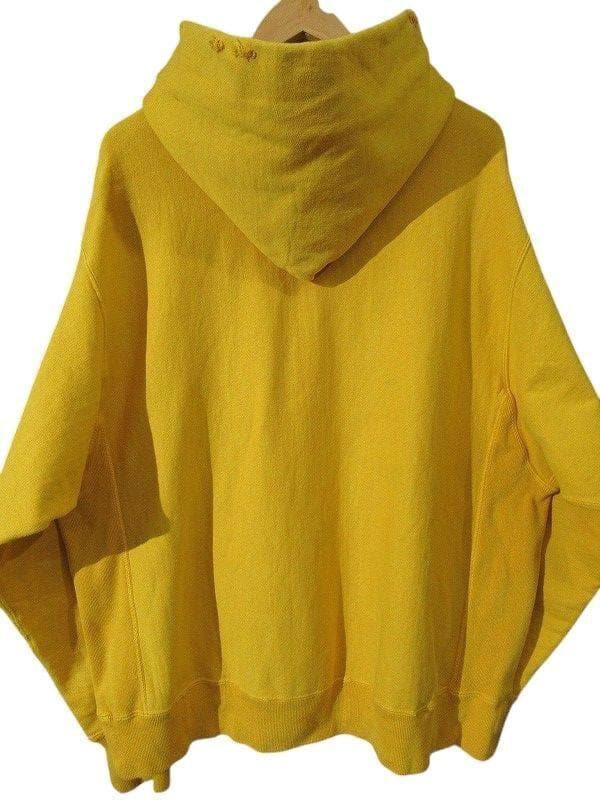 XL 25SS バウワウ USMC ブルドッグ ビンテージ 加工 パーカー 黄