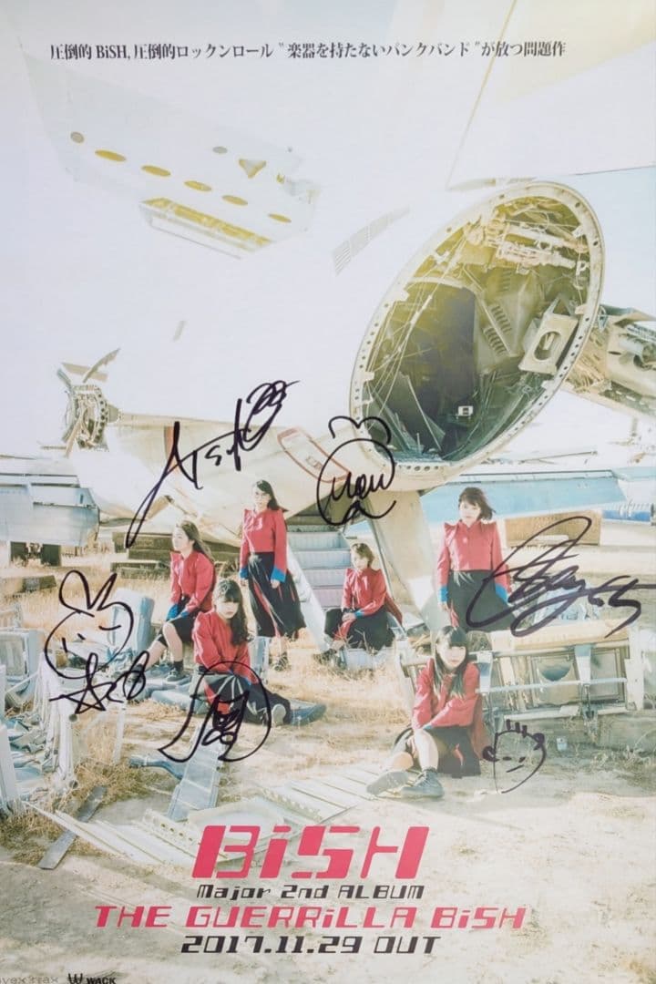 送込【BiSH/PEDRO/ExWHYZポスター17枚】 直筆サインB2ファイル
