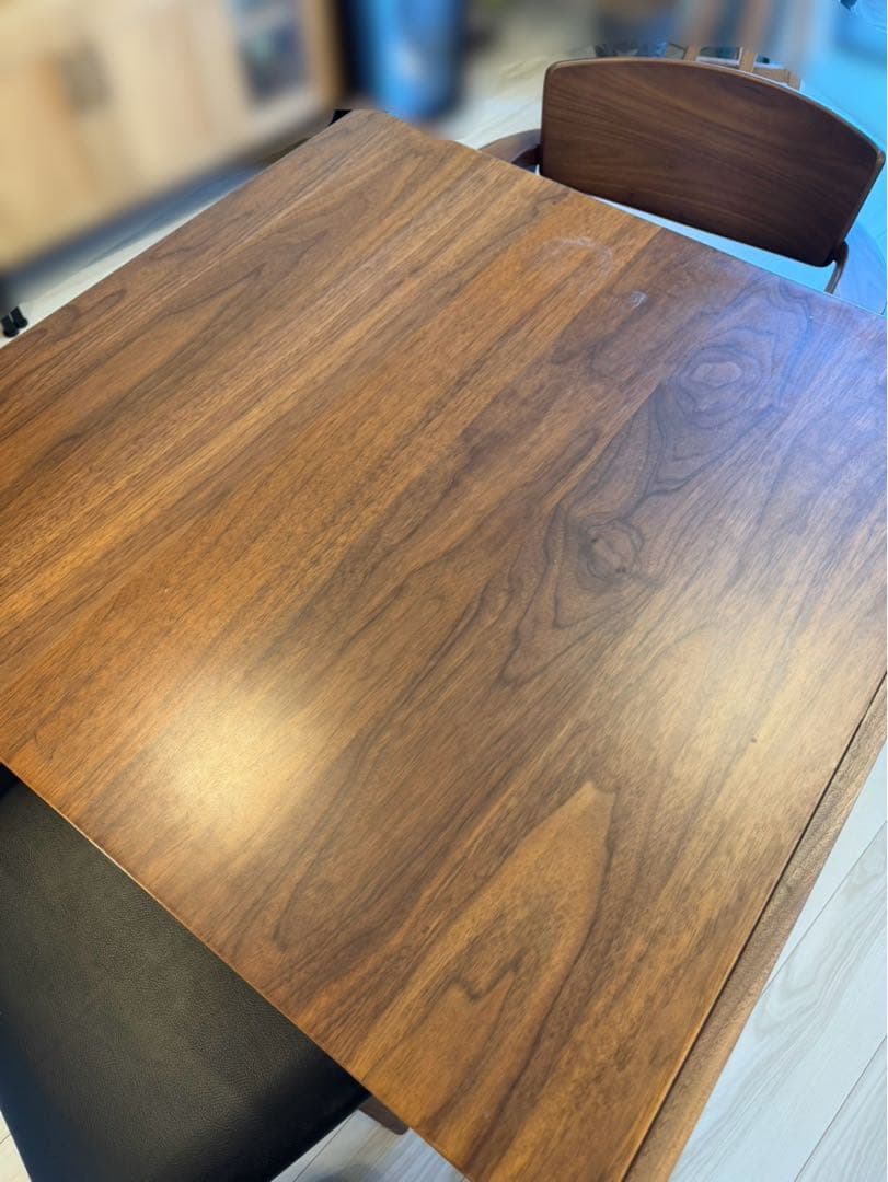 ダイニングテーブル テーブルのみ 伸縮 北欧 モダン ブラウン