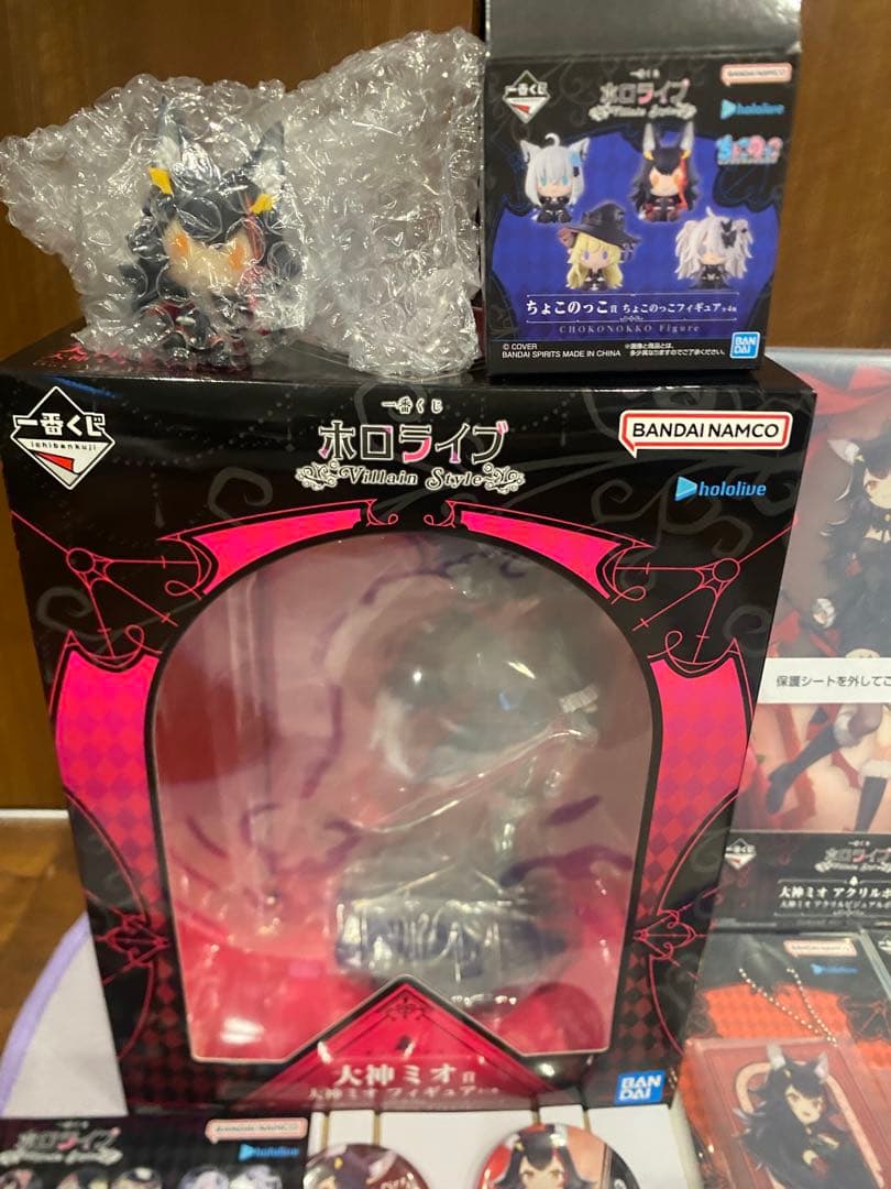 一番くじ ホロライブ ～Villain Style～　大神ミオ8点セット