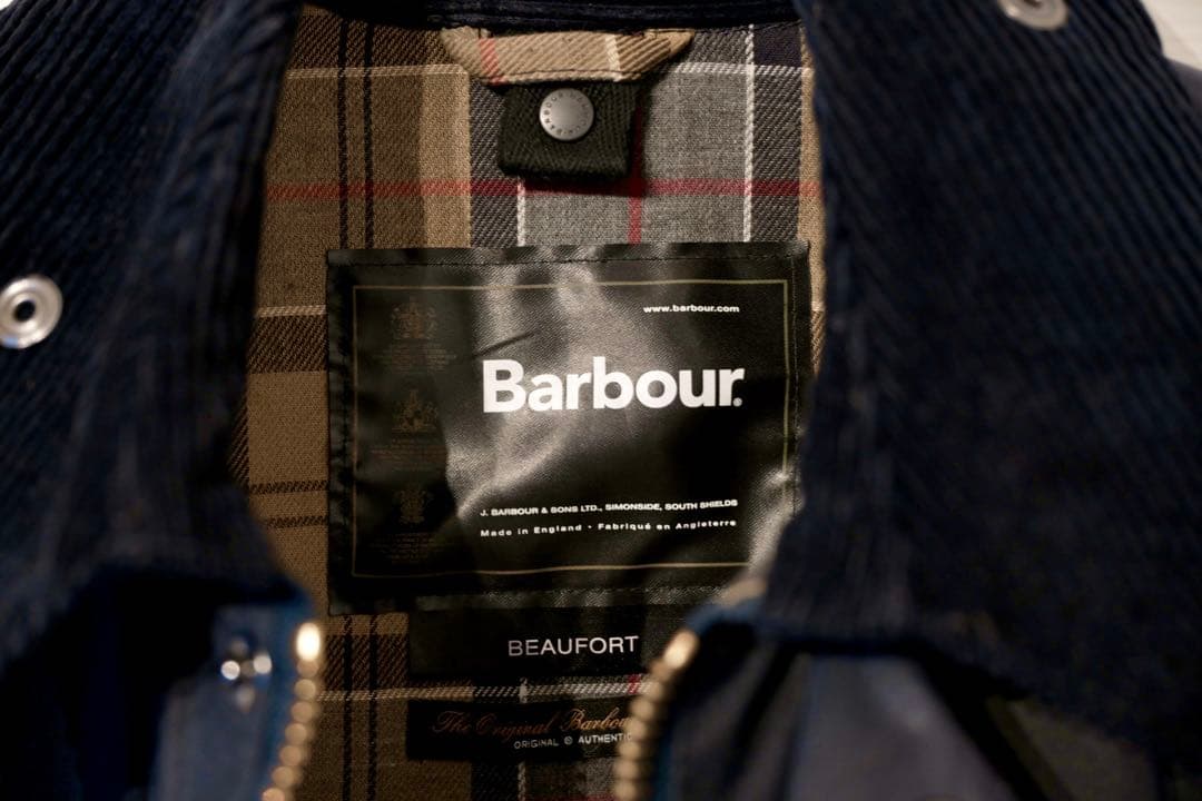 Barbour Beaufort Jacket ネイビー 40