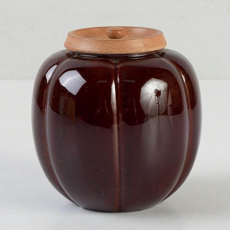 茶道具　久世宗春作　阿古陀茶器　共箱　V　9749