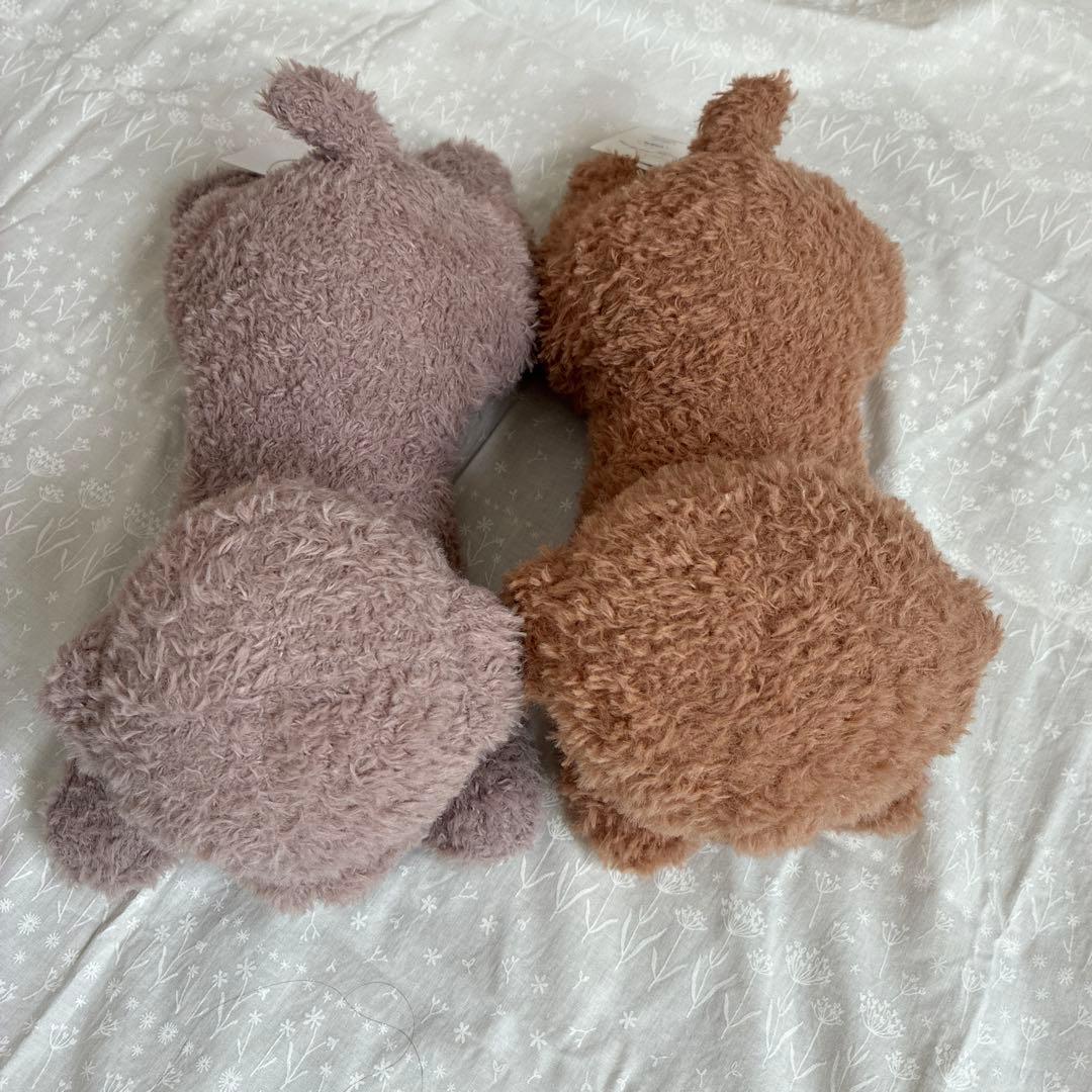 ジェラートピケ　トイプードル　ぬいぐるみ　2匹セット