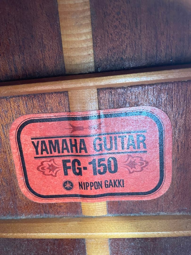 赤ラベル　FG-150 YAMAHA ビンテージギター