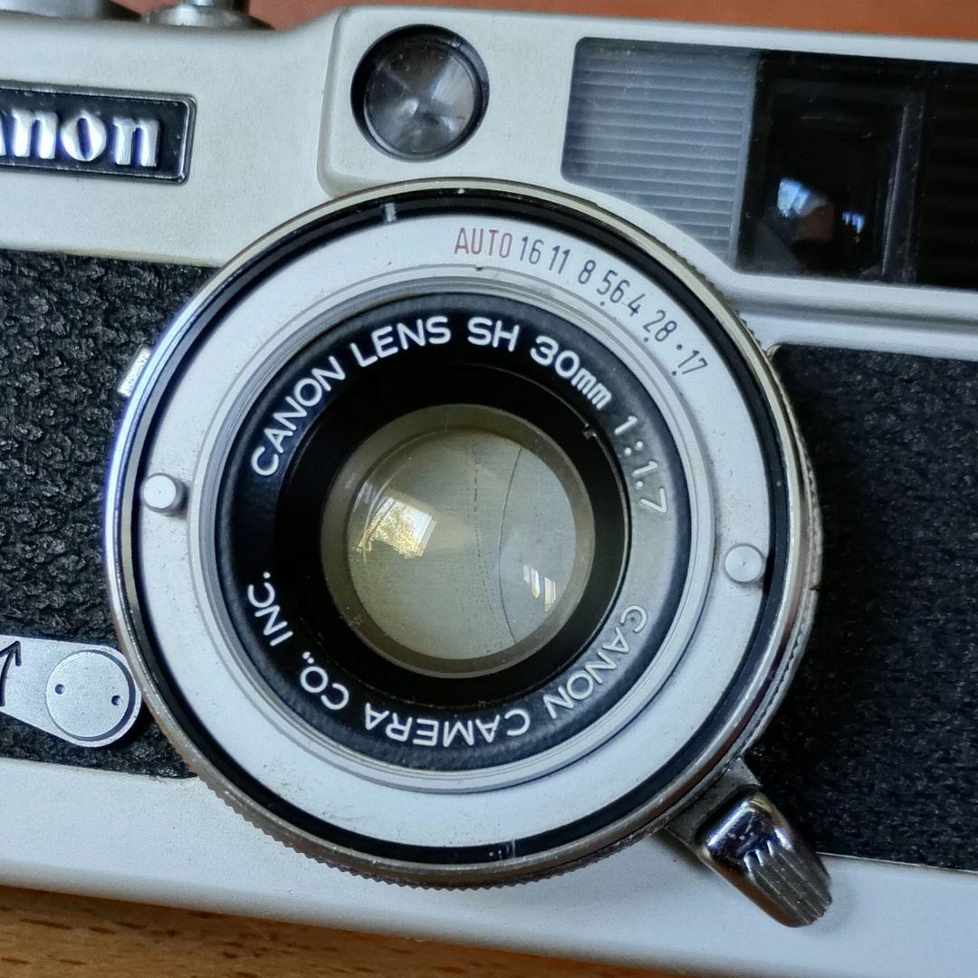 フィルムカメラ【完動品】キャノンデミEE17