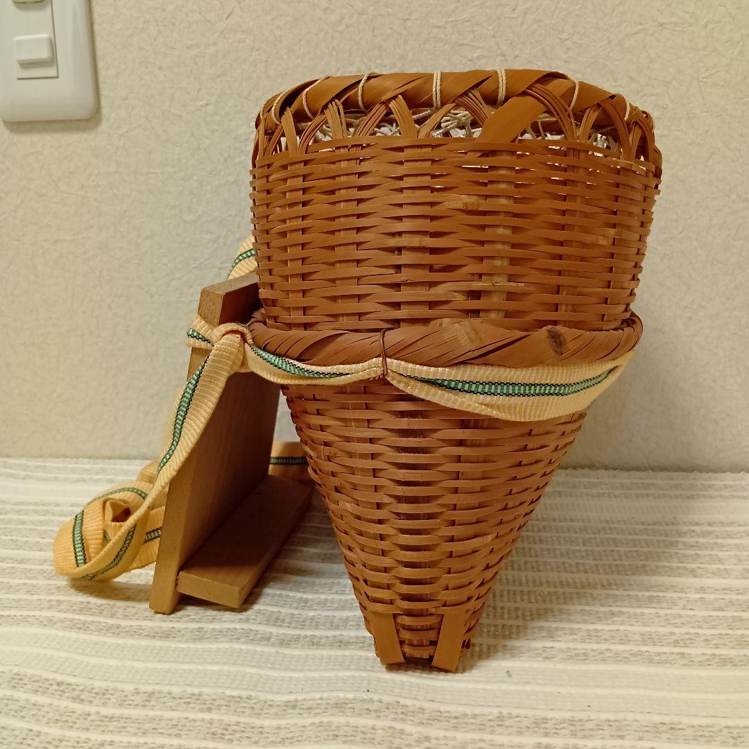 【期間限定】郡上魚籠　嶋数男作　重要無形文化財　新品未使用　名品　７→５万円