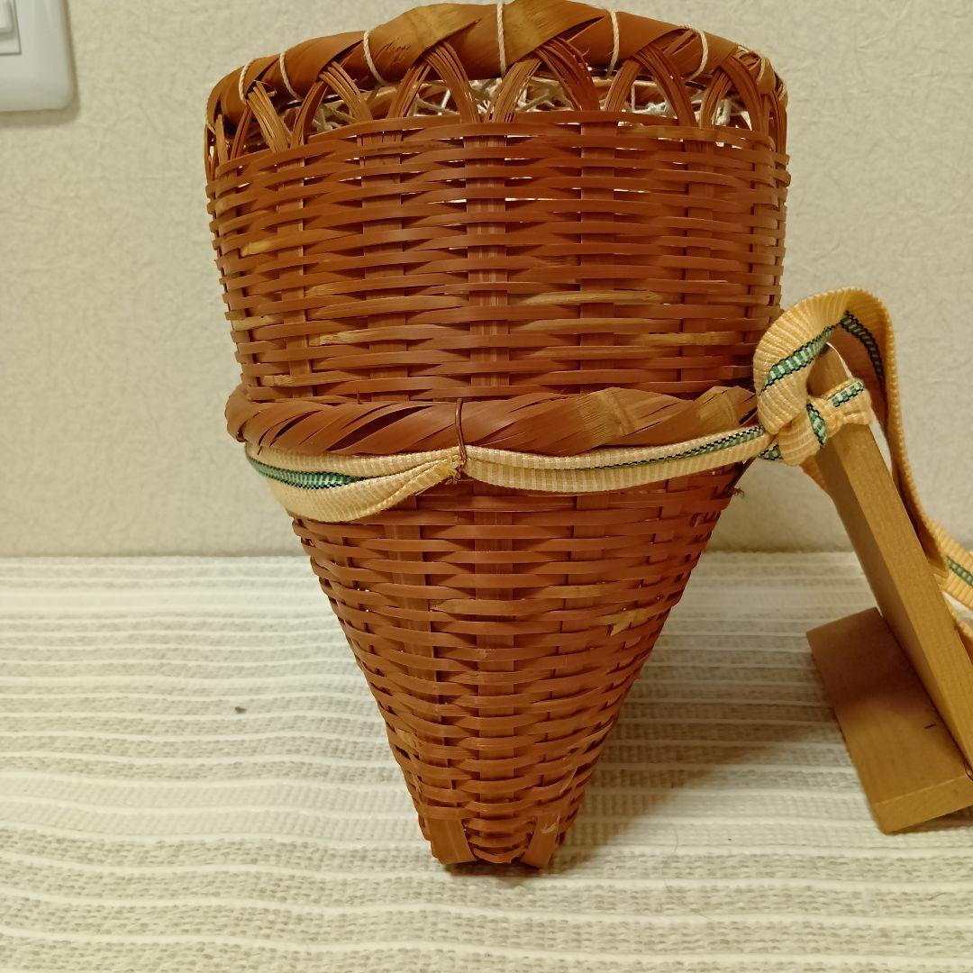 【期間限定】郡上魚籠　嶋数男作　重要無形文化財　新品未使用　名品　７→５万円