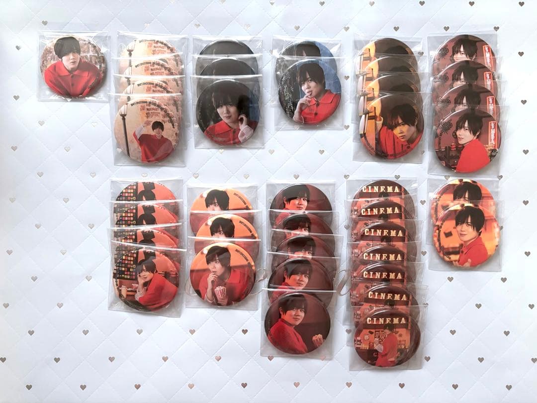 小松昌平の盤・番・絆！ 第29回 第30回 缶バッジ 94点