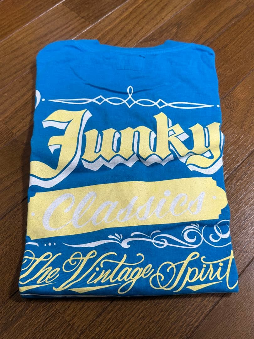 Junky Classics Tシャツ　ジャンキークラシックス M 青　キムタク