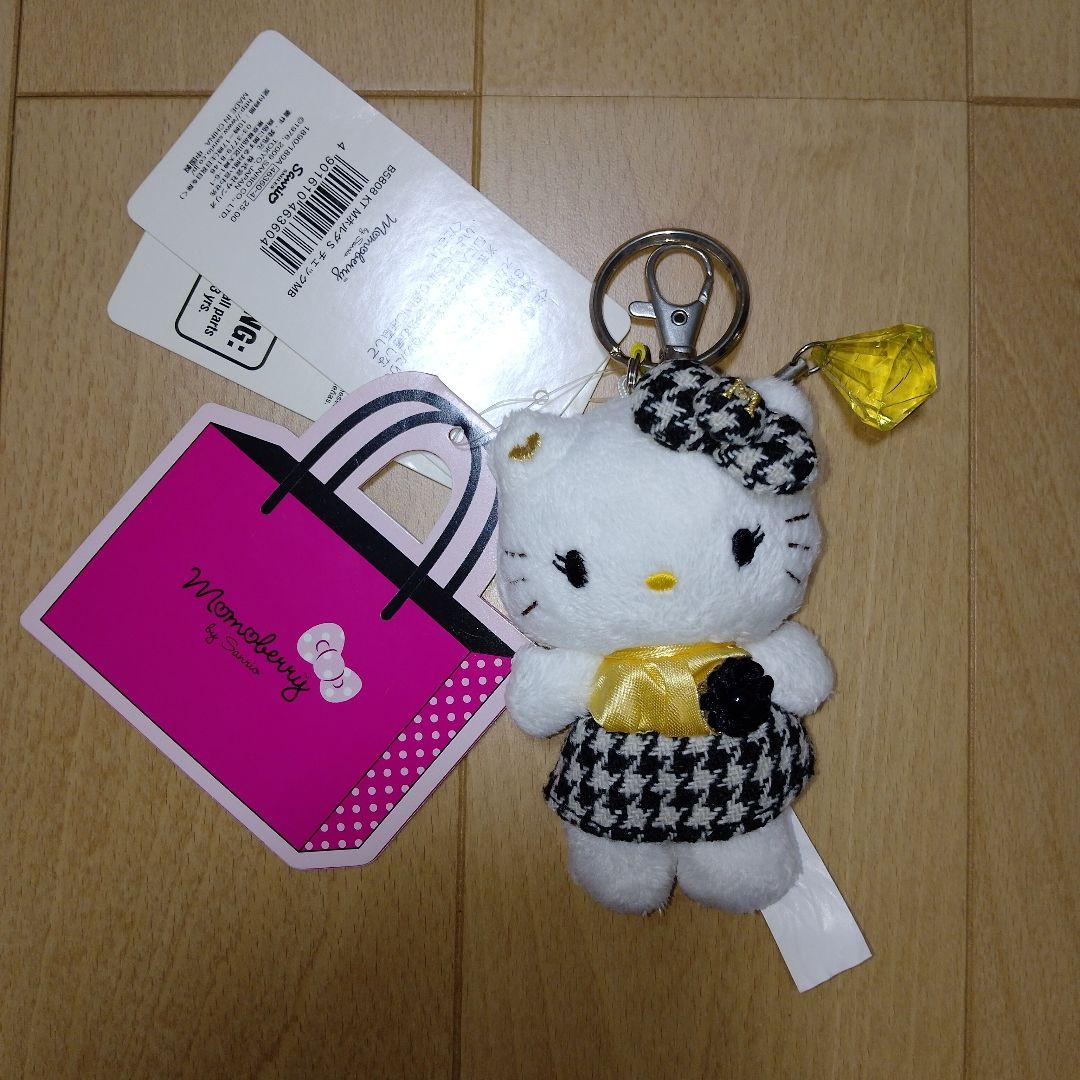 Momoberryキティぬいぐるみ　キティちゃんモモベリーマスコット　平成レトロ