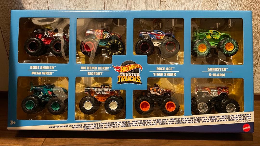 新品未開封　ホットウィール　モンスタートラックセット