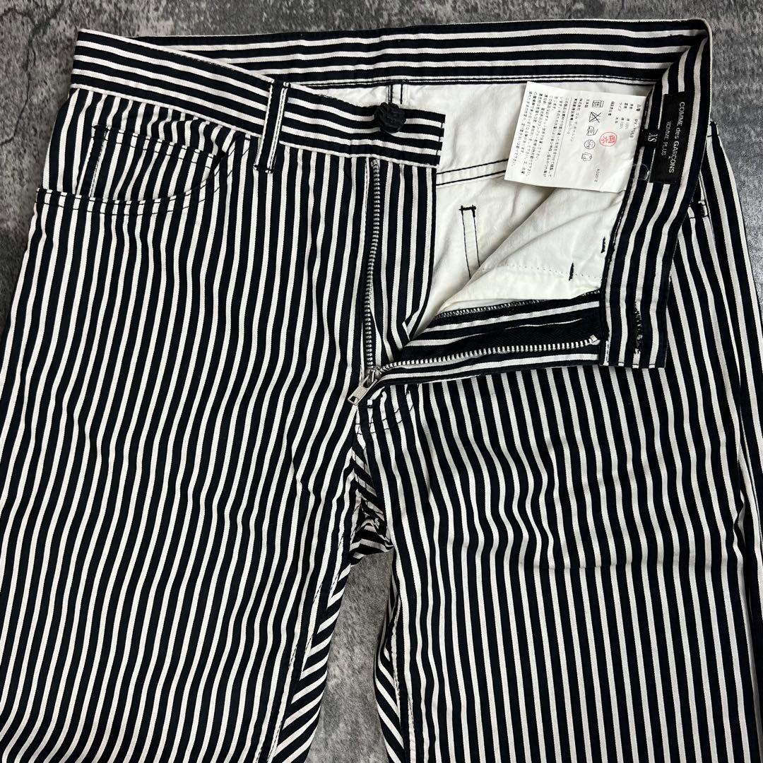 コムデギャルソン オムプリュス ストライプ パンツ
