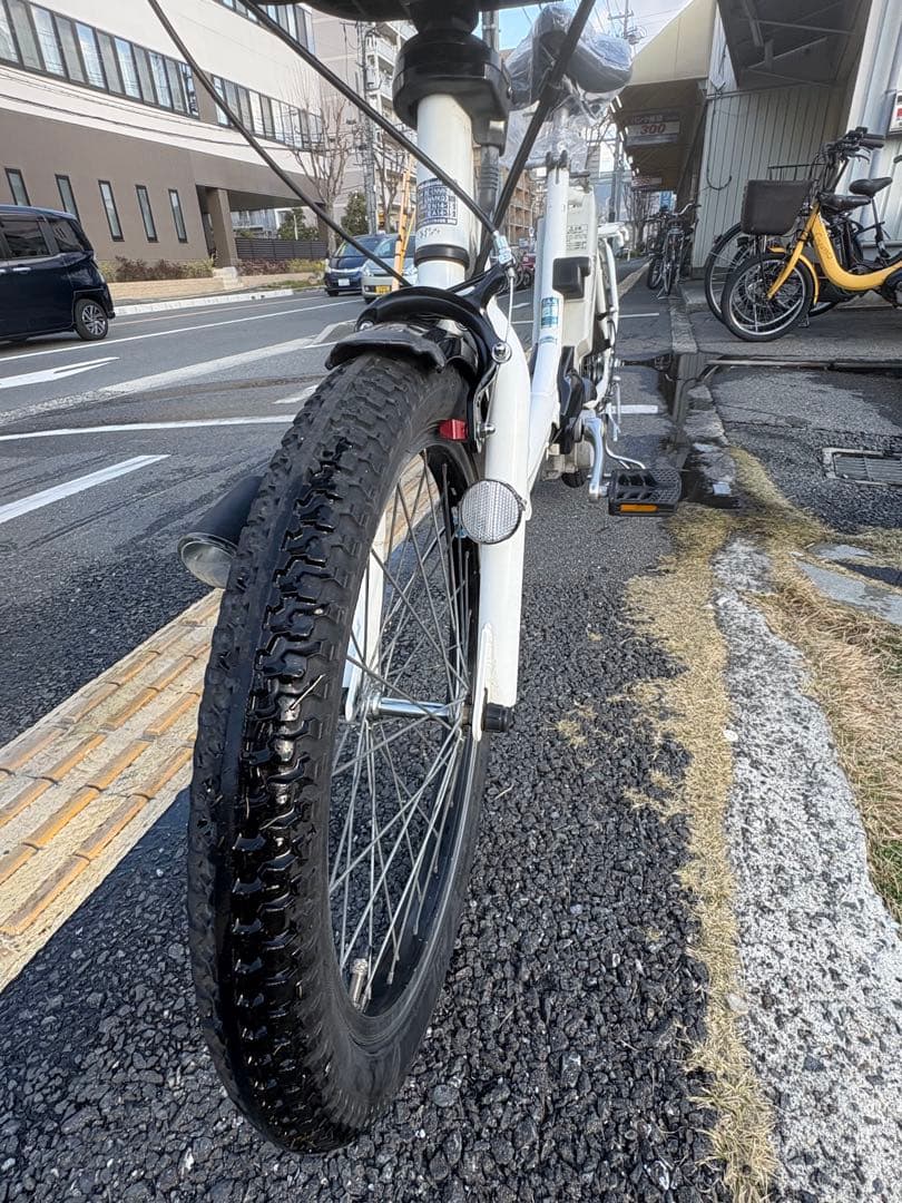 中古Panasonic電動アシスト自転車　8.9Ah4点灯