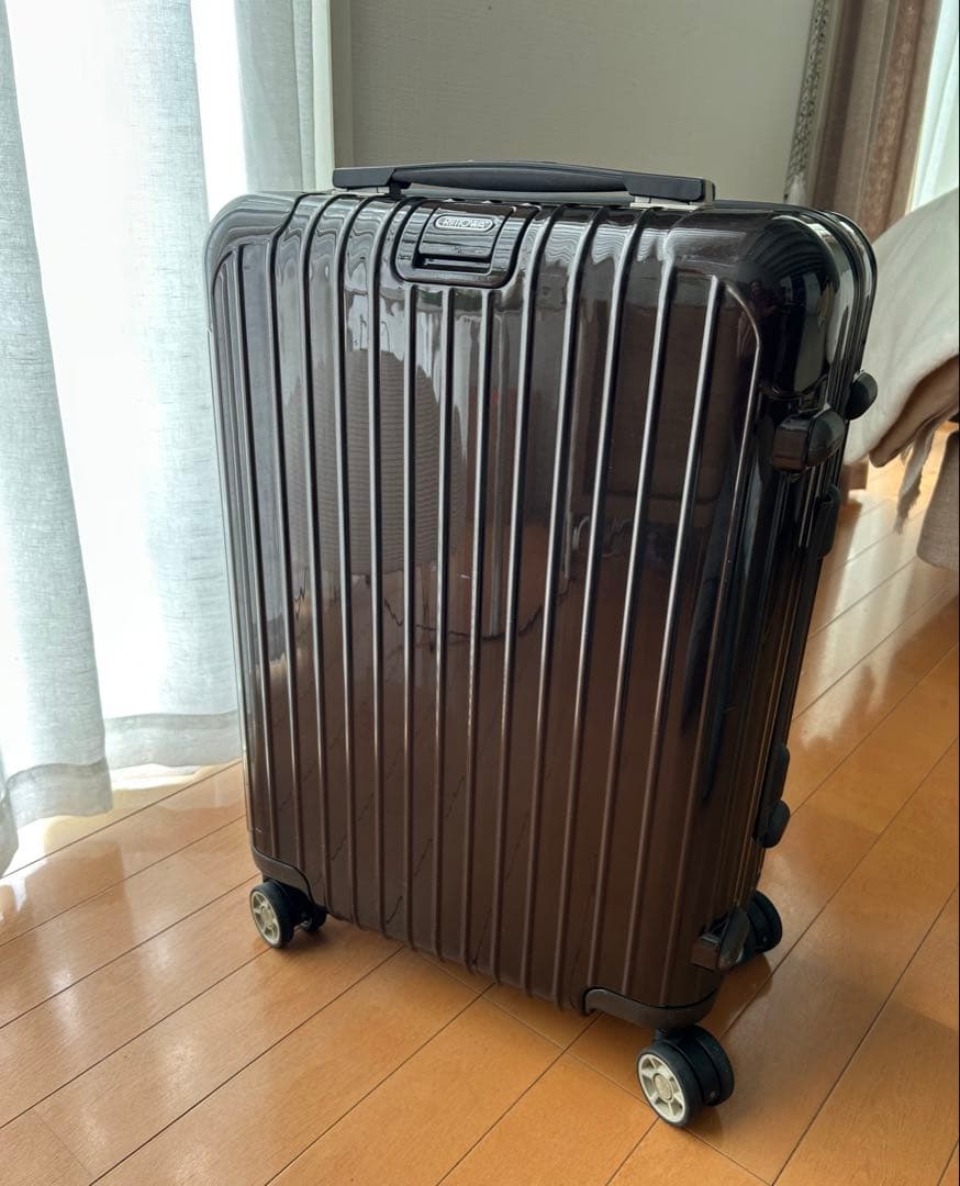 リモワ　サルサデラックス　35L 4輪　グロスブラウン　機内持込　キャリーケース