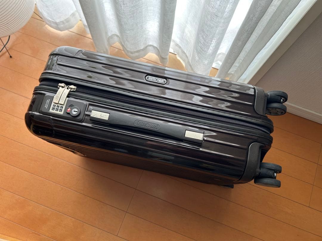 リモワ　サルサデラックス　35L 4輪　グロスブラウン　機内持込　キャリーケース