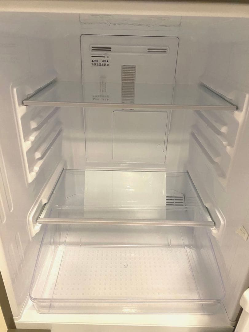 SHARP ノンフロン 冷凍冷蔵庫 2ドア SJ-D14E-N