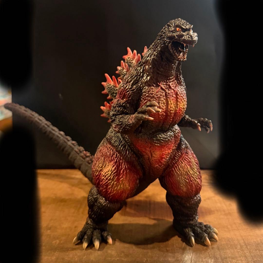デスゴジ　ゴジラ　1番くじ　リペイント品　ソフビ　全高23センチ