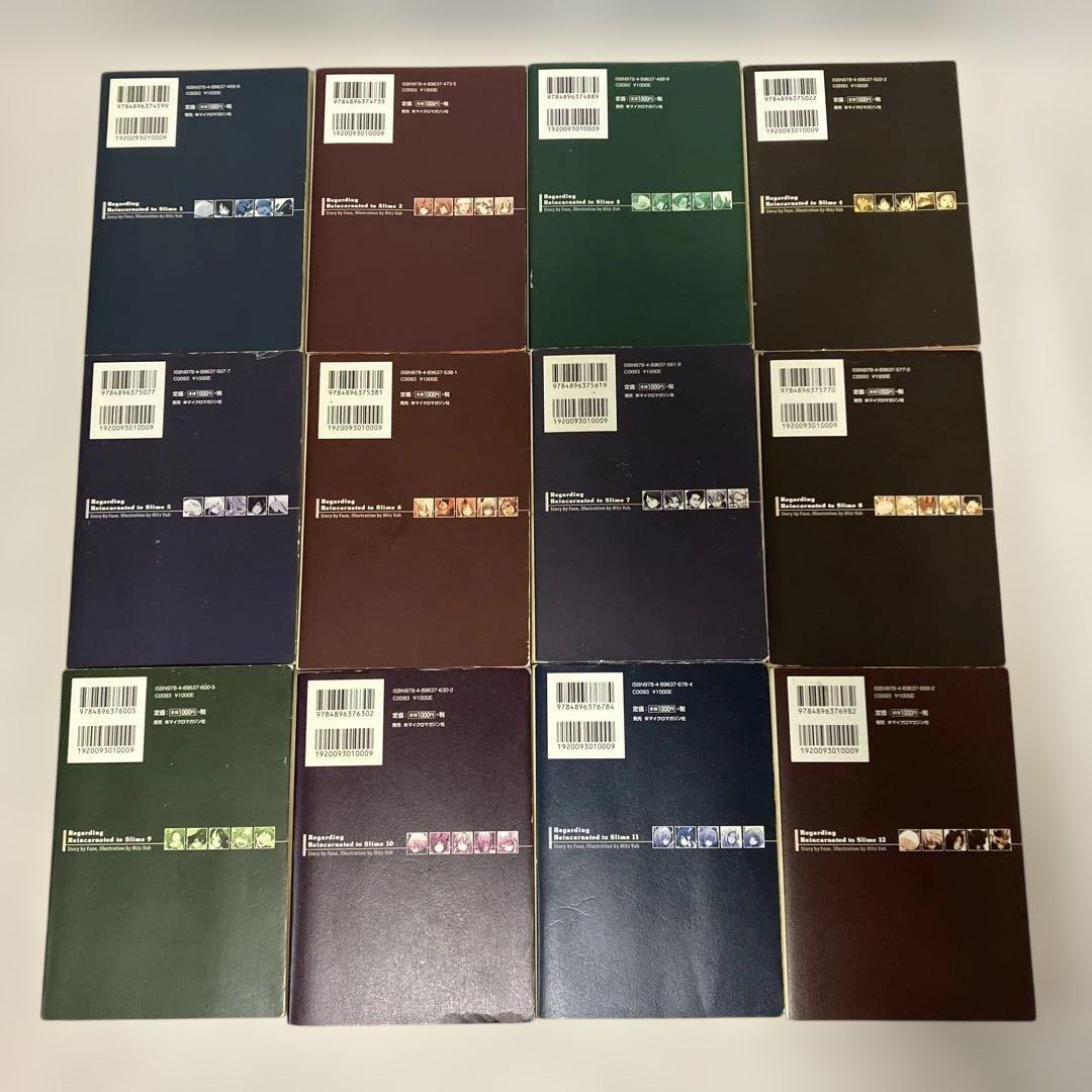 オマケ付き！転生したらスライムだった件 全巻＋8.5巻公式設定資料集　セット