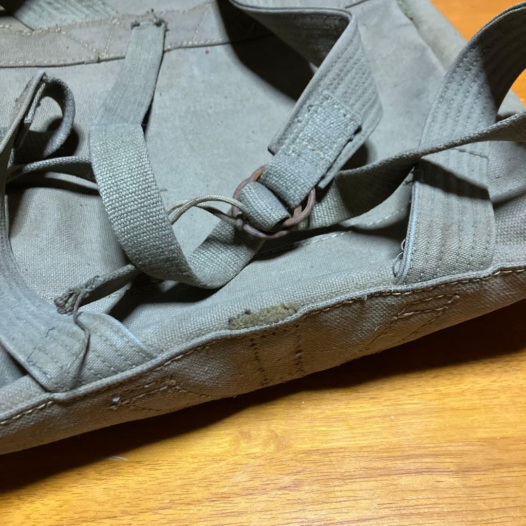 当時物　昭和15年製　日本軍需納　バッグ　日本軍　ミリタリーグッズ　ヴィンテージ