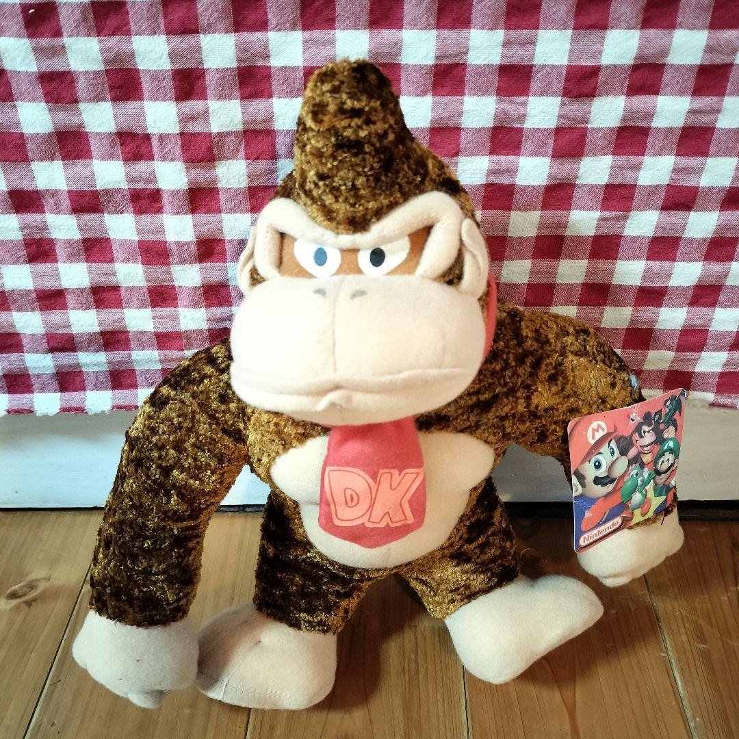 任天堂 スーパーマリオ ぬいぐるみ ドンキーコング 2002