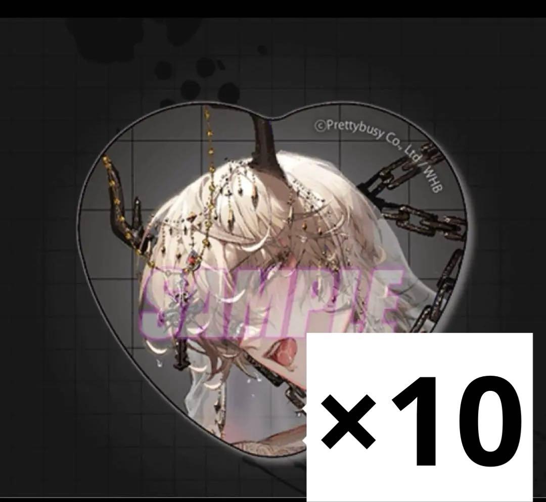 地獄のどこが悪い？ レヴィアタン　缶バッジ　 くじ引き堂 C賞 ハート缶バッジ