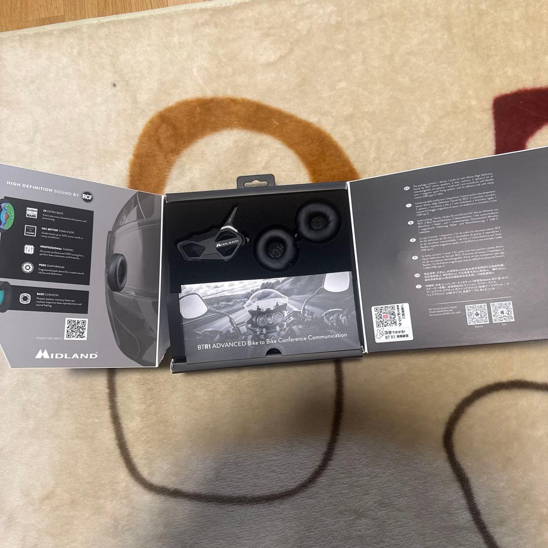 Midland BTR1 ADVANCED バイク通信機