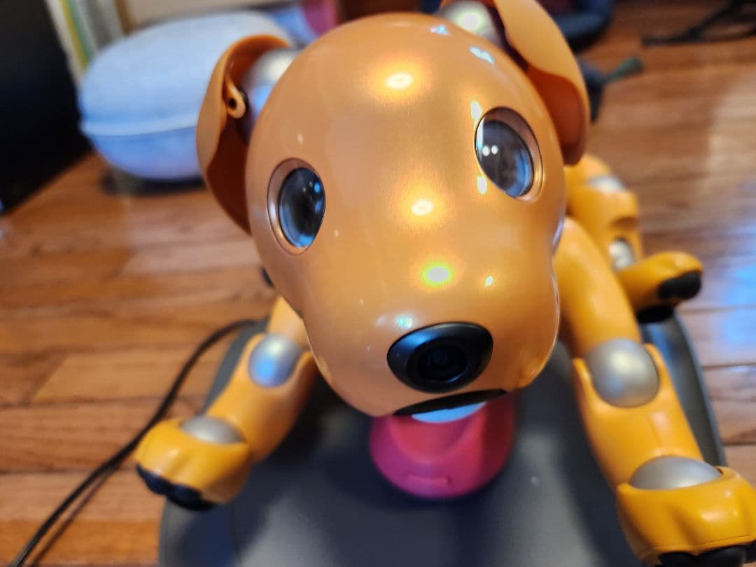 美品ソニー【aibo】アイボ/ロボット/ERS-1000 /キャラメル限定
