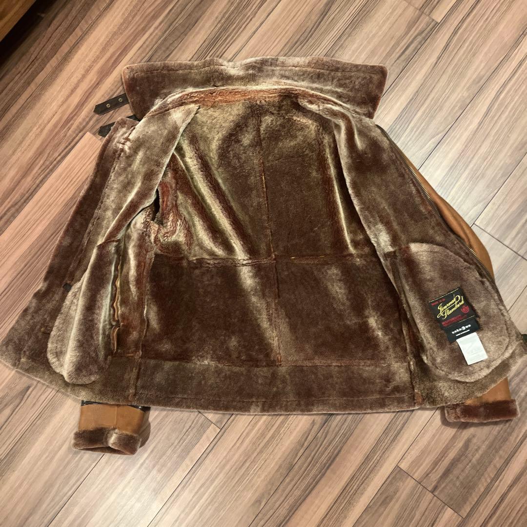 B3 JOURNALSTANDARD別注　アンノウン リアルムートンブルゾン