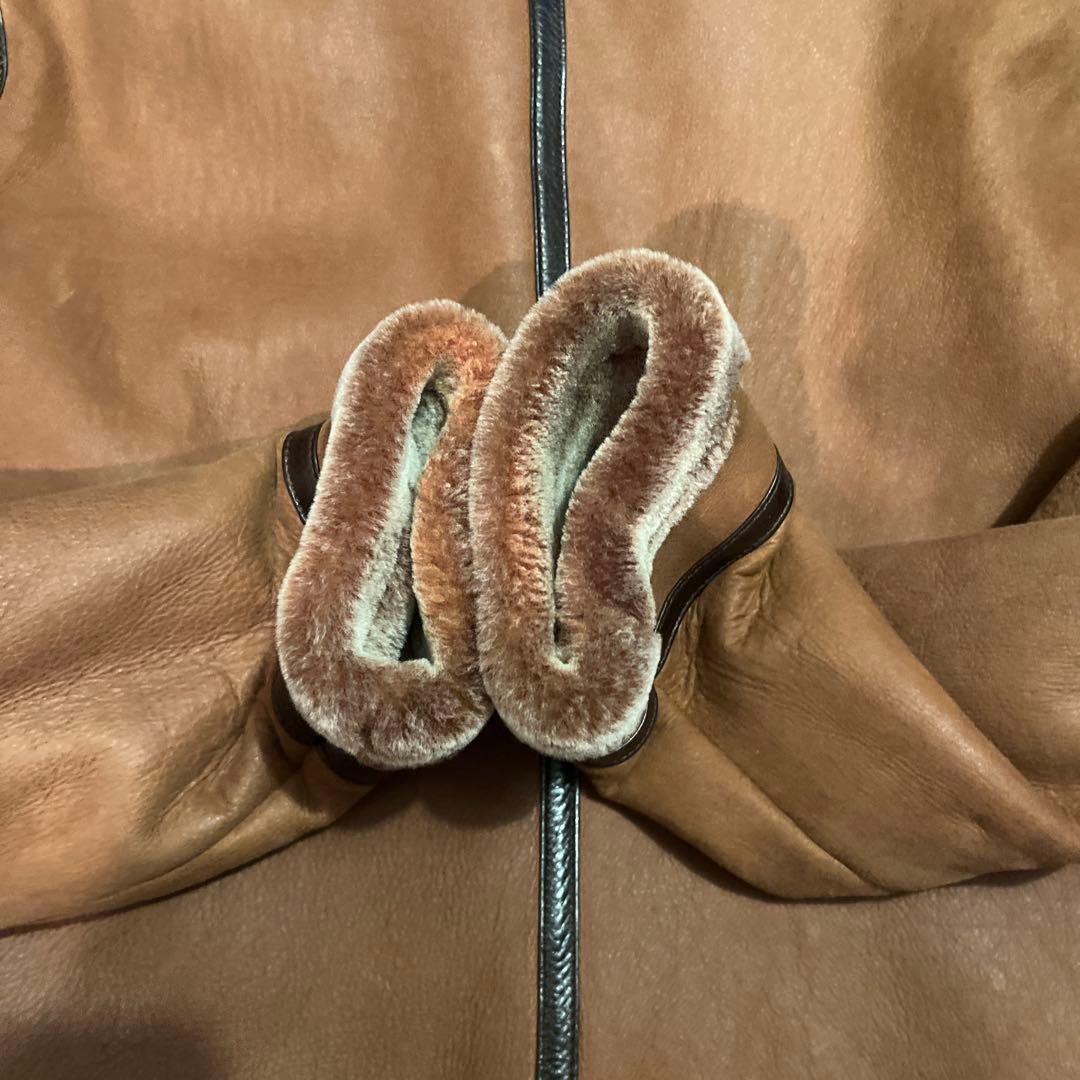 B3 JOURNALSTANDARD別注　アンノウン リアルムートンブルゾン