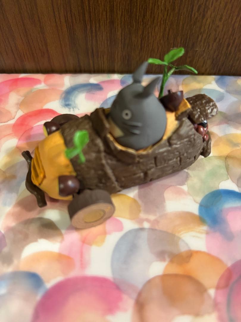 トトロ、プルバックカー4点、大、中、小トトロフィギュア、その他小物セット