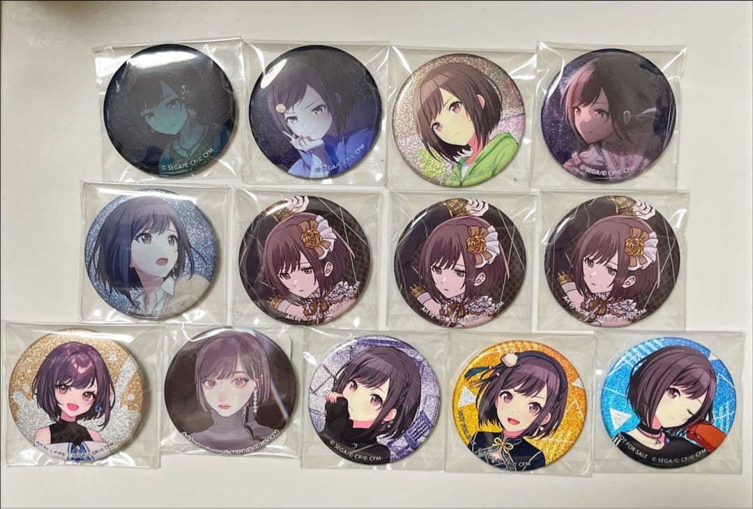 東雲絵名　缶バッジ