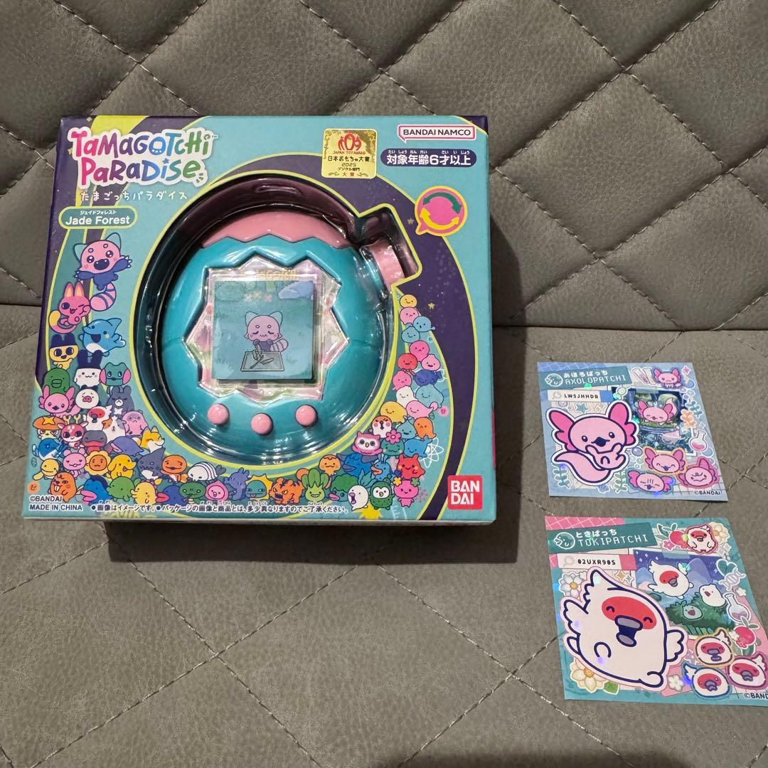 【新品未使用】たまごっちパラダイス Jade Forest シール付