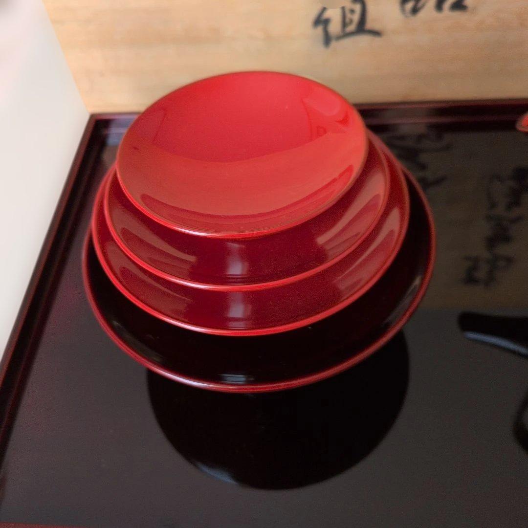 輪島塗溜塗屠蘇器　　象彦　山中塗　津軽塗　越前塗　春慶