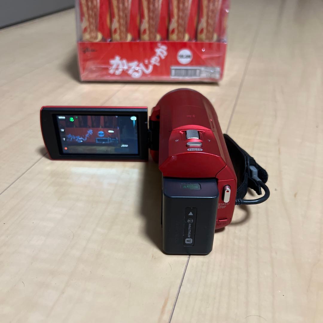 SONY HDR-CX680 レッドビデオカメラ 本体