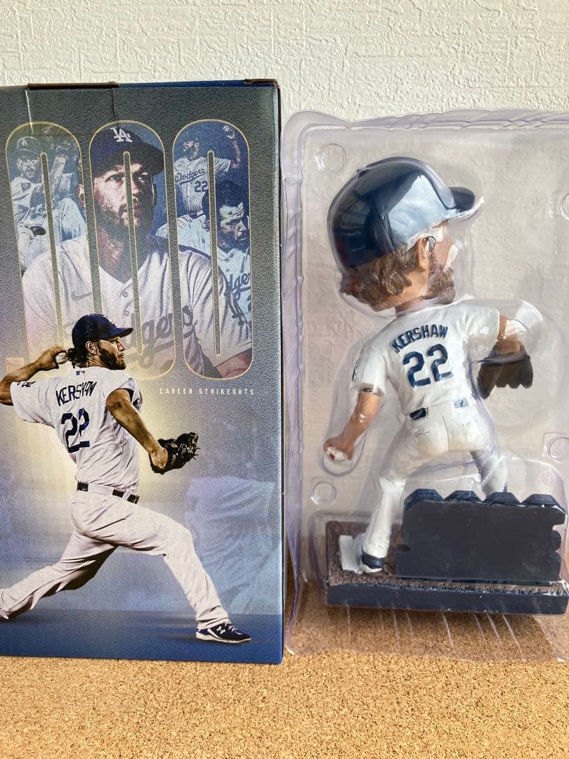 クレイトン・カーショウ 3000奪三振 ボブルヘッド