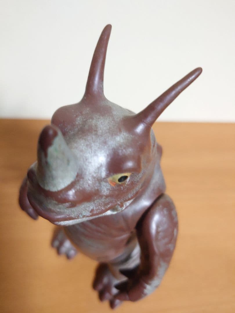 【当時もの】マルサン　ソフビ　ネロンガ　初代ウルトラマン　エラー品